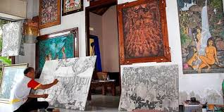 Seni lukis klasik Bali yang melegenda: Desa Kamasan