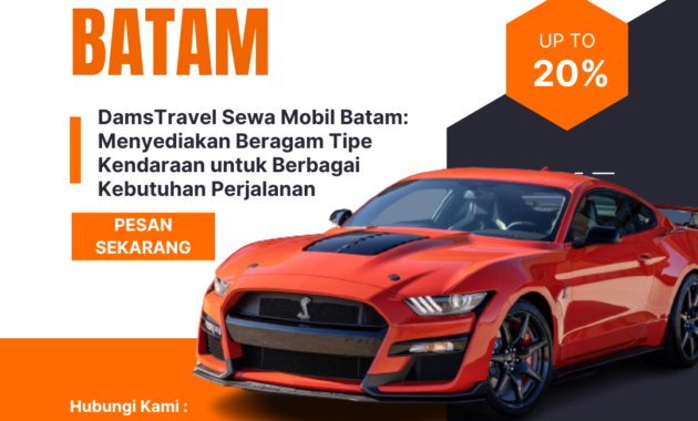 rental mobil batam sewa mobil batam