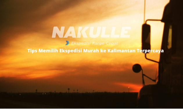 Tips Memilih Ekspedisi Murah ke Kalimantan Terpercaya