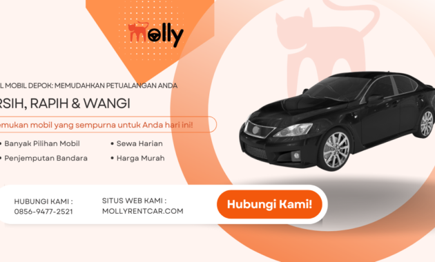 Rental Mobil Depok Memudahkan Petualangan Anda